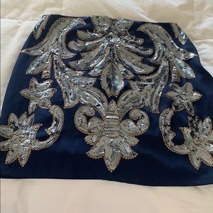 Alya sequin miniskirt